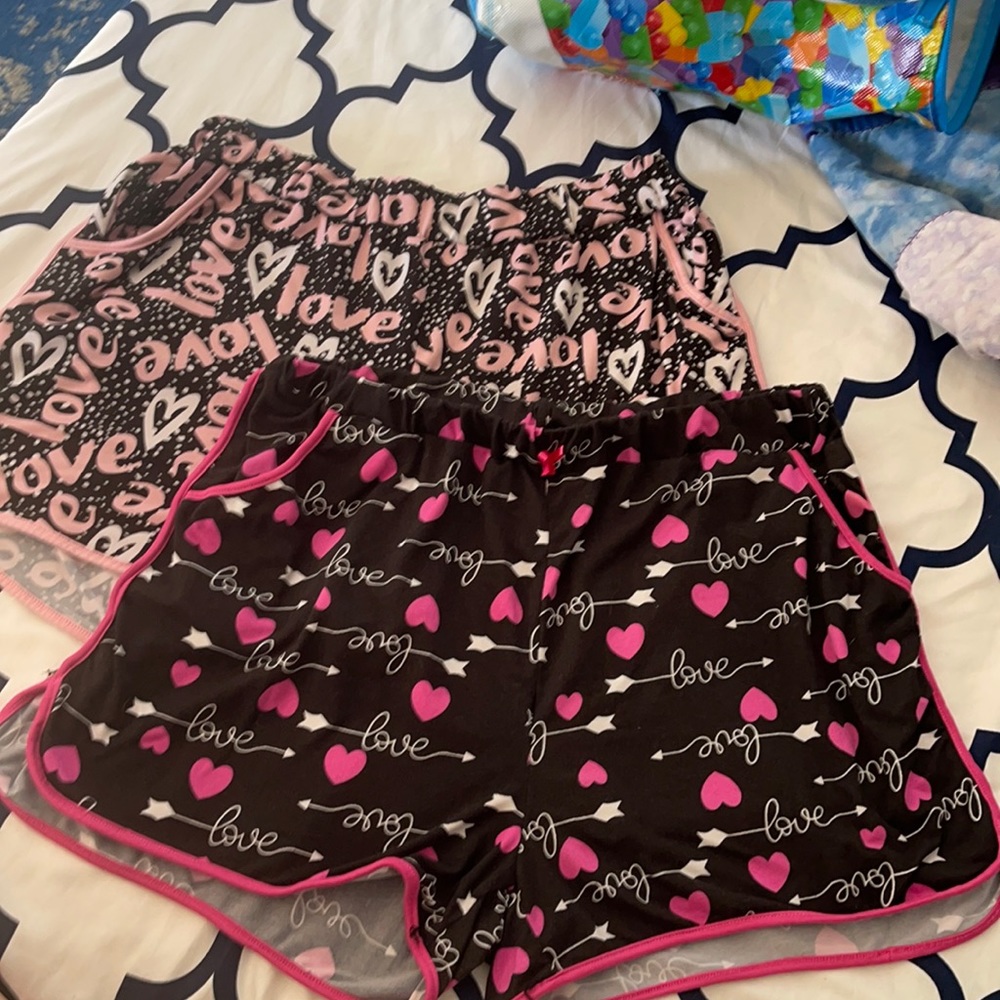 Pajama shorts plus size